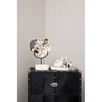 Petrified Wood Double Candle Holder