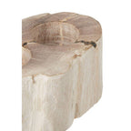 Petrified Wood Double Candle Holder