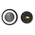 Black Marble Storage Jar