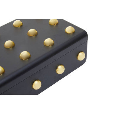 Large Black and Gold Trinket Box