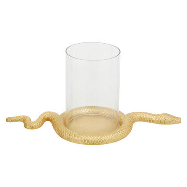 Coiled Snake Candle Holder