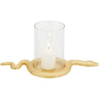 Coiled Snake Candle Holder