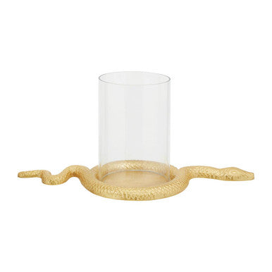 Coiled Snake Candle Holder