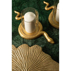 Coiled Snake Candle Holder