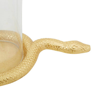 Coiled Snake Candle Holder