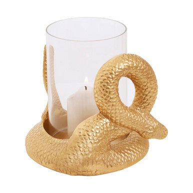 Gold Candle Holder