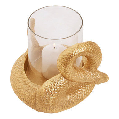 Gold Candle Holder