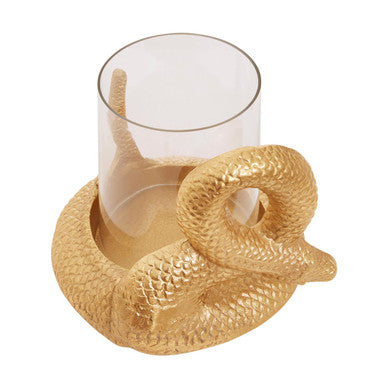 Gold Candle Holder