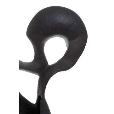 Black Finish Knot Sculpture