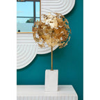 Gold Finish Butterfly Sculpture | Mirano