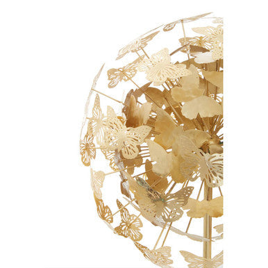 Gold Finish Butterfly Sculpture | Mirano