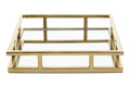 Square Gold Finish Tray