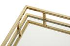 Square Gold Finish Tray