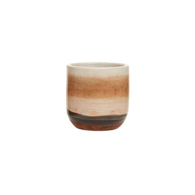 Natural Ombre Earthenware Planter