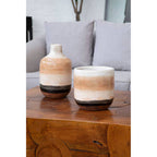 Natural Ombre Earthenware Planter