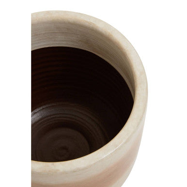 Natural Ombre Earthenware Planter