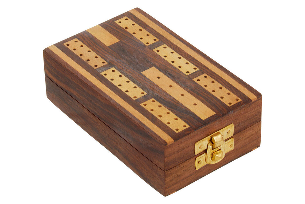 Wood Cribbage Set