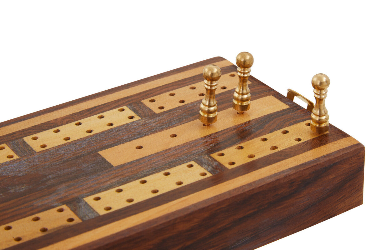 Wood Cribbage Set