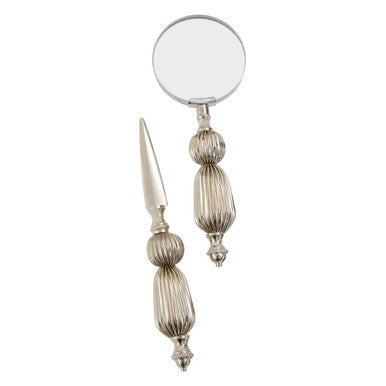 Magnifying Glass and Letter Opener with Box