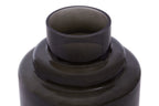 Small Black Smoked Glass Vase