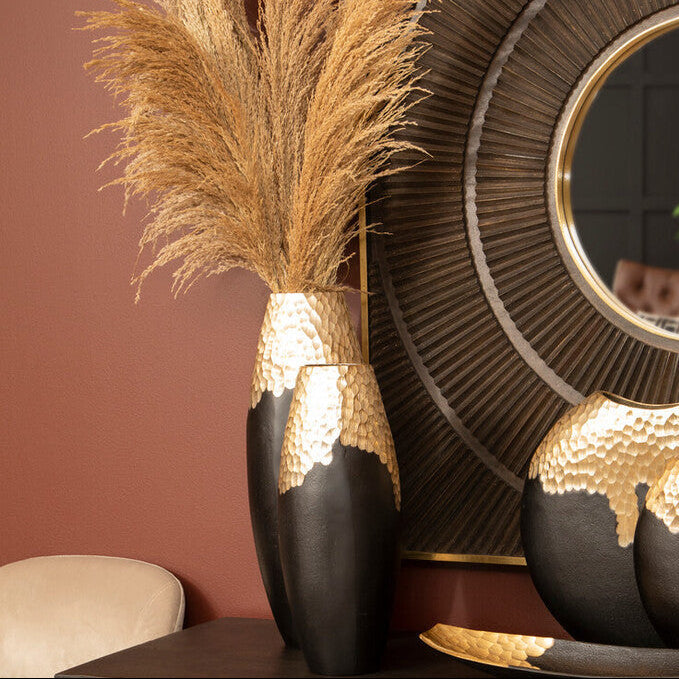 Small Black and Gold Vase