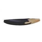 Black and Gold Boat Dish