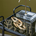 Small Gold Aluminium Chain Sculpture | Prato