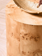 Gold Finish Curved Leaf Dish