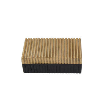 Small Gold and Black Trinket Box