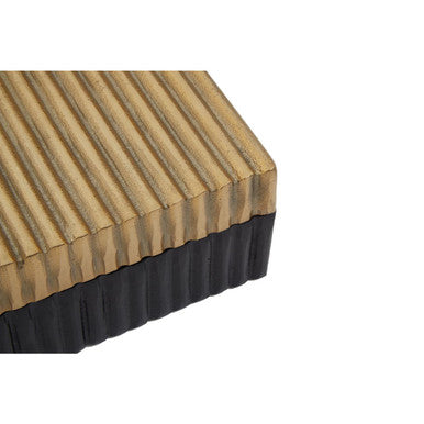 Small Gold and Black Trinket Box