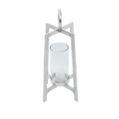 Metal and Glass Candle Holder