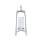 Metal and Glass Candle Holder