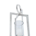 Metal and Glass Candle Holder