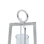 Metal and Glass Candle Holder