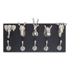 Animal 5 Hook Wall Hanger