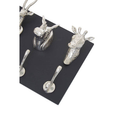 Animal 5 Hook Wall Hanger