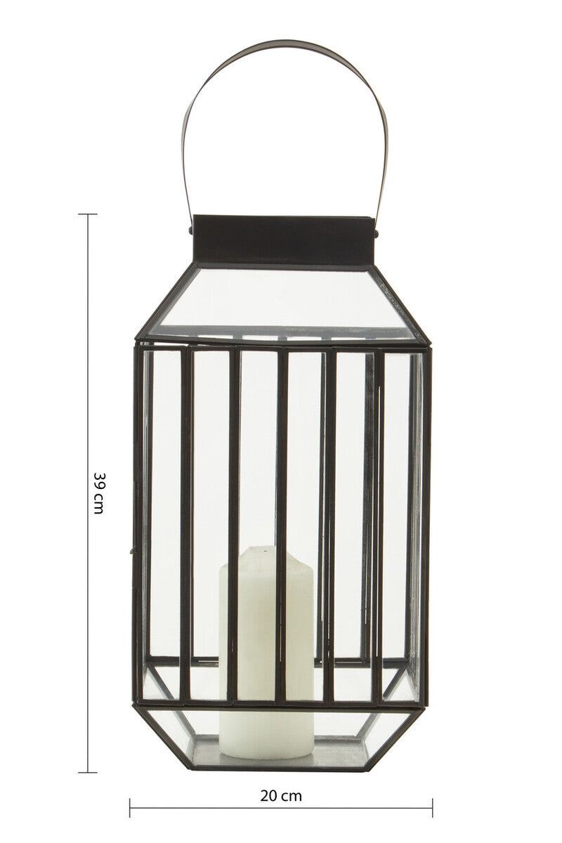 Small Black Caged Lantern