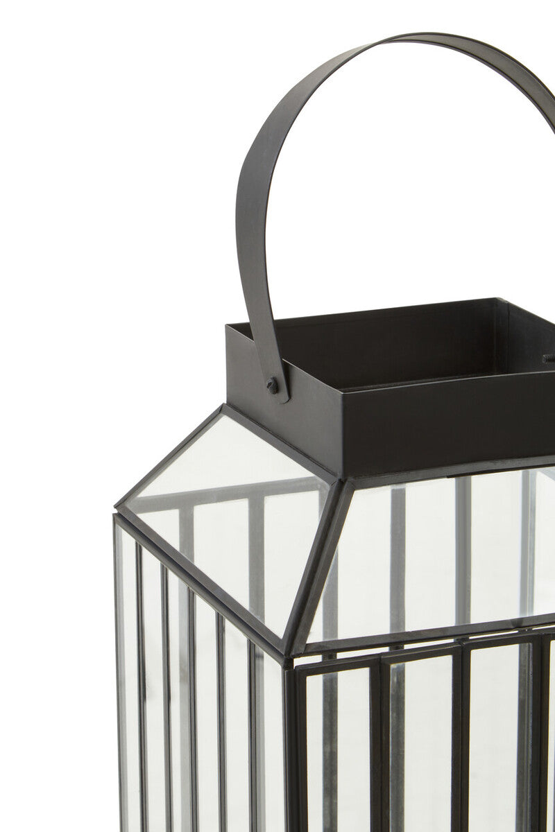 Small Black Caged Lantern