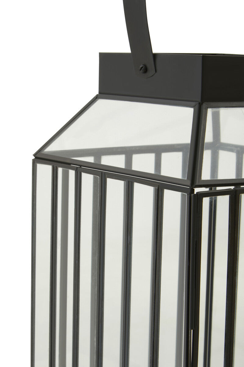 Small Black Caged Lantern