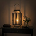 Small Black Caged Lantern