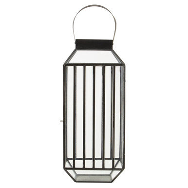 Large Black Caged Lantern