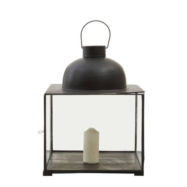 Small Antique Black Lantern