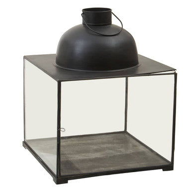 Small Antique Black Lantern