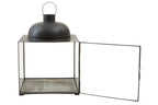 Large Black Square Lantern
