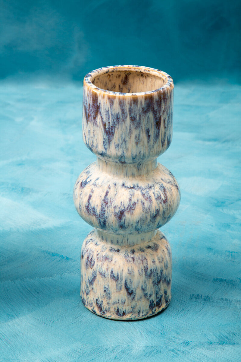 Medium Speckled Beige Vase