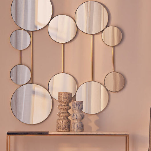 Large Beige Speckled Vase
