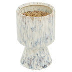 Small Beige Speckled Planter