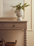 Small Beige Speckled Planter