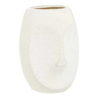 Small Face Design Vase