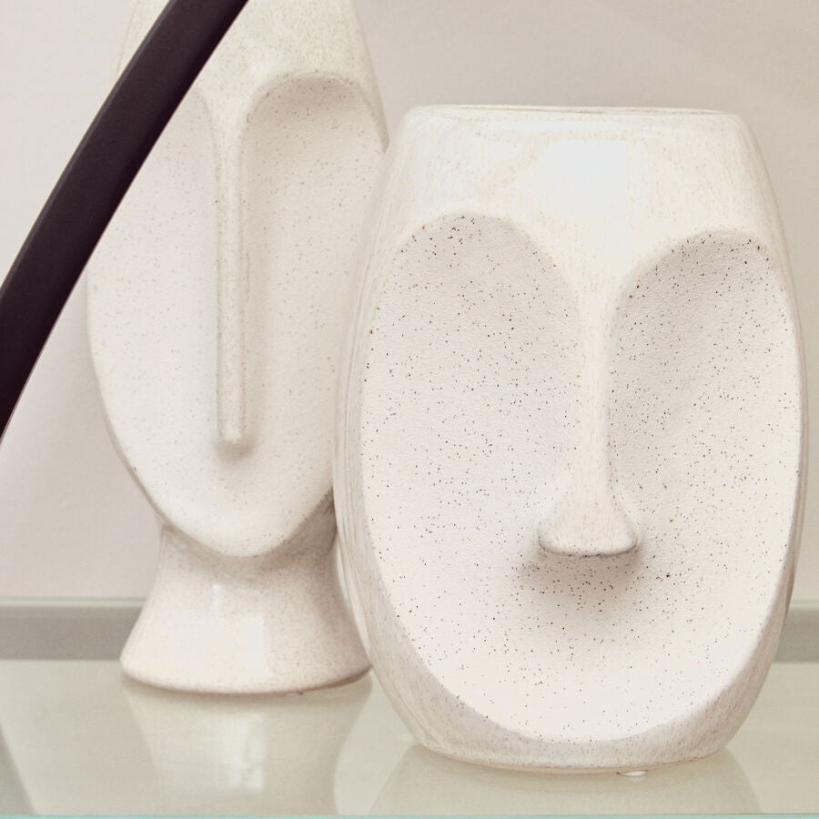 Small Face Design Vase